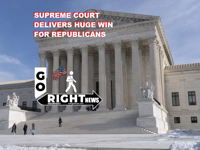 This is one of those topics that's a bit in the weeds, but so important for us to understand as we head into the midterm elections. The Supreme Court just ruled in a 5-4 decision that Alabama Republicans can proceed with their congressional redistricting plan, despite a lower court blocking their proposed map. All the conservatives voted in the majority, except for Chief Justice John Roberts joining the liberals in their dissent. Back up: Every 10 years, states are allowed to redraw their congressional district maps after the census report. It's often referred to as "Gerrymandering." This is an opportunity for the party in power in the state to add or eliminate Congressional districts favorable to either Democrats or Republicans. For example: In this cycle, states like New York have all but eliminated Republican districts. New York used to have 19 Democrat seats and Republicans had 8. The new map will favor Democrats 22 to 4. In Alabama, the Republican-led government didn't even change the balance of power in its redistricting maps like New York did. It kept it the same: 6 favoring Republicans and 1 favoring Democrats. But Democrats said it was racist that they didn't effectively add a second Democrat seat since the black population in Alabama grew by 4%. ...and the Supreme Court just ruled that argument is ridiculous. The big picture: If we want to retake the House in the midterm elections, we can't let states like New York eliminate GOP House seats and do nothing about it. We need to fight just as cutthroat as Dems are. States like Florida, North Carolina, Wisconsin, Pennsylvania, and Ohio are all still working through their redistricting plans. This Supreme Court decision gives them the green light to go for the jugular and not worry about ridiculous accusations of "racism" from Democrats. In the future, I'll be updating you on how you can encourage red states to do what needs to be done. [Source: The Right Scoop, NBC News, Waking Up Right newsletter]