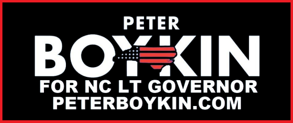 Peter Boykin For NC