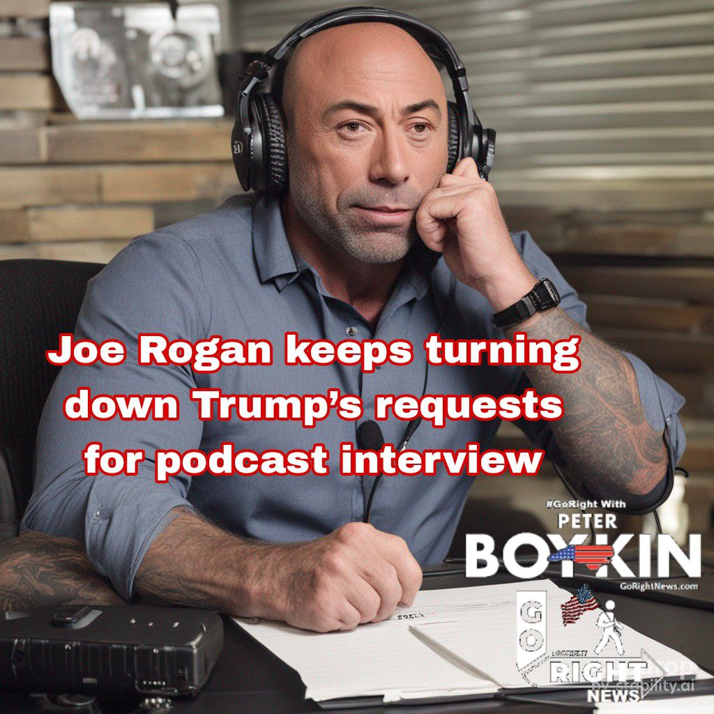 Joe Rogan keeps turning down Trump’s requests for podcast interview