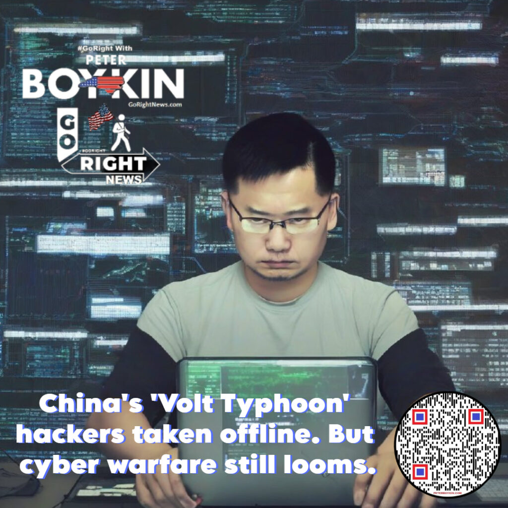 China's 'Volt Typhoon' hackers taken offline. But cyber warfare still looms.