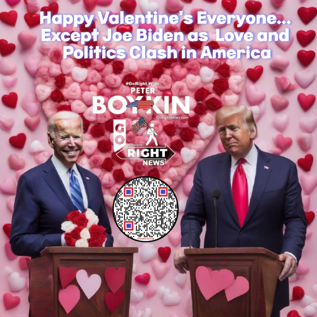 Happy Valentines Everyone... Except Joe Biden as Love and Politics Clash in America