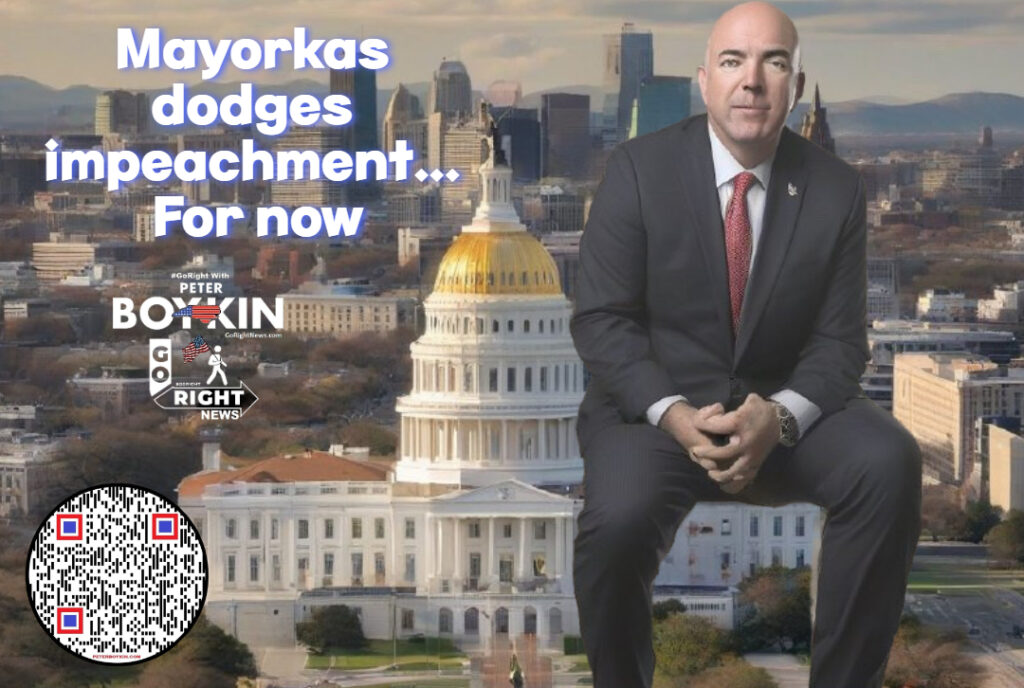 Mayorkas dodges impeachment... For now