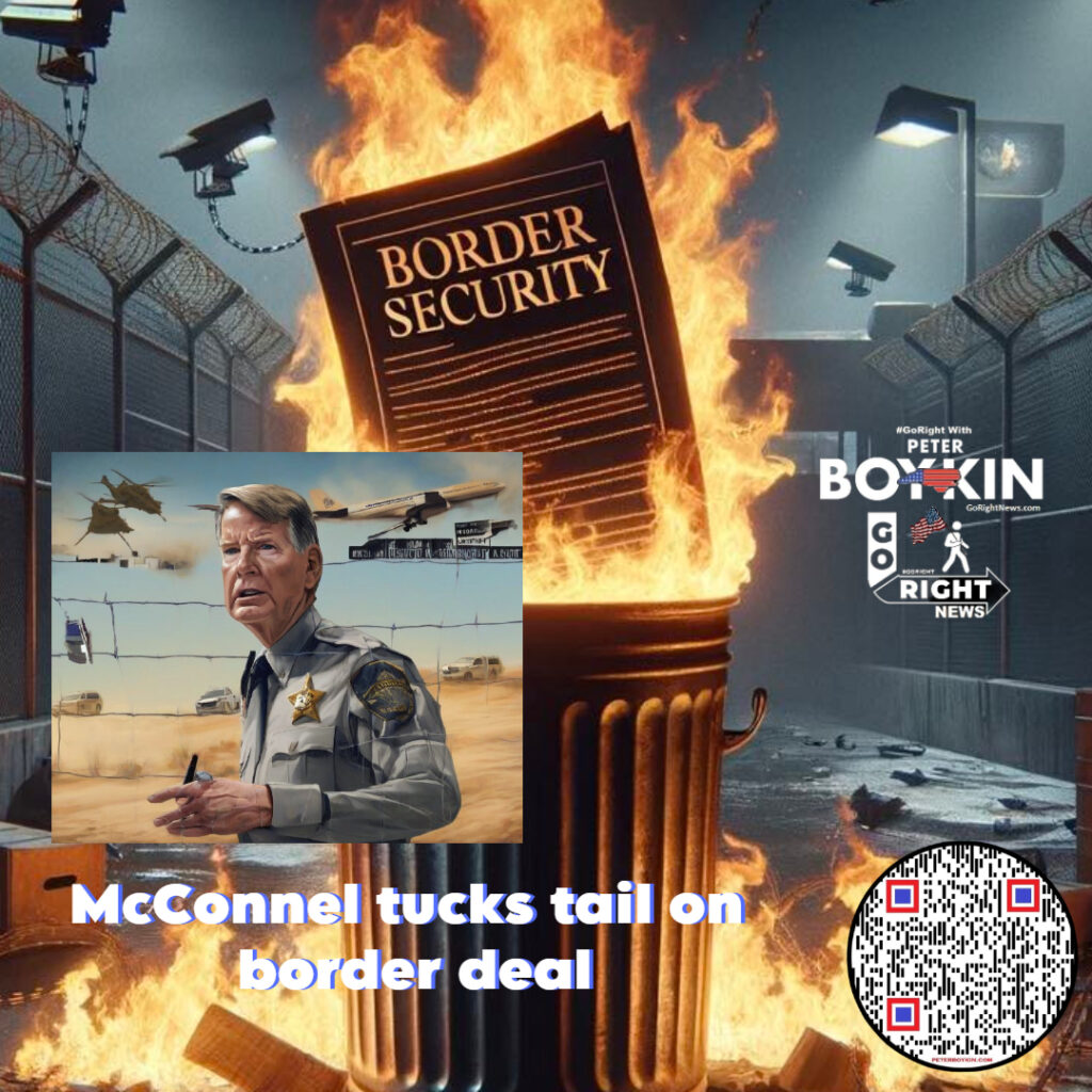 McConnel tucks tail on border deal