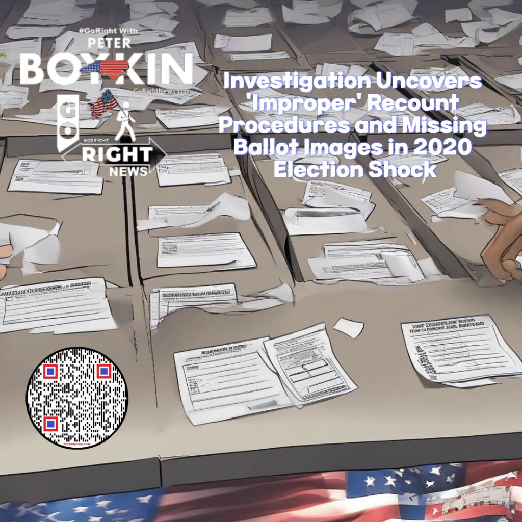 BOMBSHELL Investigation Reports ‘Improper’ 2020 Recount Procedures, THOUSANDS of Ballot Images MISSING.