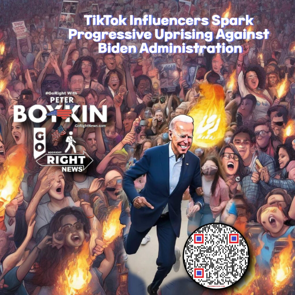 TikTok Influencers Fuel Progressive Revolt Against Joe Biden.