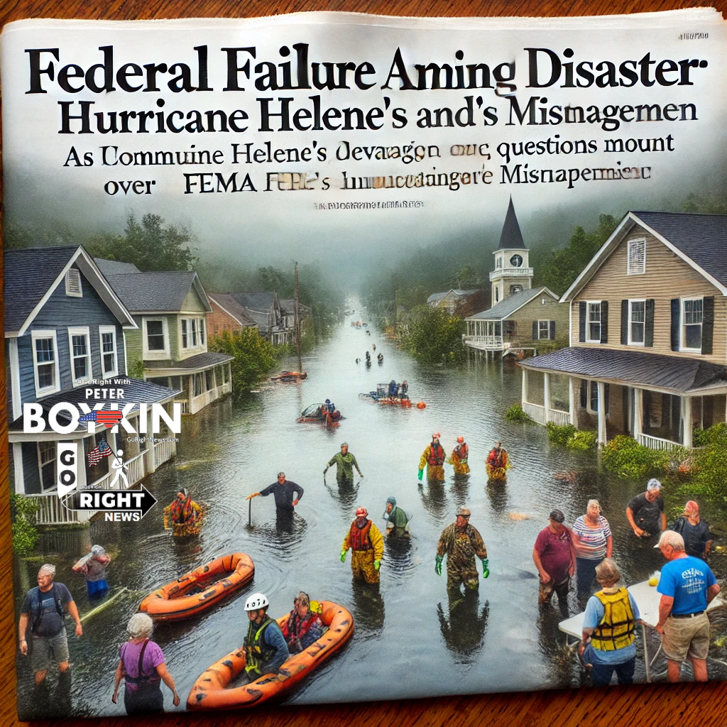 Hurricane Helene: A Natural Disaster Worsened by Federal Incompetence