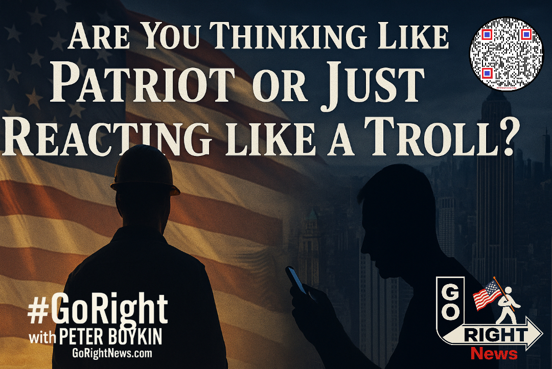 Welcome to #GoRight with Peter Boykin, the podcast where we pull the curtain back on what the mainstream media won’t. Because while the Left screams about oppression and the Right sleeps at the wheel yelling “fake news,” the truth is out there quietly transforming lives. It’s time to wake up and Go Right.Now picture this, a factory worker in Ohio, twenty years on the job. No bailout. No government freebie. But for the first time in years, his paycheck actually stretches further.
Why? He shrugs and says, “I don’t know, but I heard Trump’s back.”
Let’s talk about what the media refuses to highlight.
First up, the border. In 2024, Joe Biden had the audacity to blame Trump for the immigration crisis. Fast forward to now, zero illegal immigrants released into the US. Compare that to 64,000 under Biden just one year earlier. That’s not leadership, that’s damage control. And Trump? He didn’t need excuses, he brought enforcement.
Meanwhile, blue collar Americans are winning again. Wages are rising for the first time in over five decades, up to 2 percent in just five months. Why? Trump cracked down on illegal labor, sparked American manufacturing, and forced businesses to finally respect the working man. Treasury Secretary Scott Bessent said it best, “This is the first meaningful wage growth in decades.”
Now on law enforcement and deportation, Trump flirted with easing ICE raids. But when push came to shove, he chose the American people over the donor class. ICE is now executing the largest mass deportation program in US history, targeting the sanctuary strongholds of Los Angeles, New York, and Chicago. That’s not backpedaling. That’s bold leadership.
But here’s the real issue. Most critics never even read the facts. They just scream, tweet, and react. No thought, no evidence, just outrage. So, I ask you:
Are you thinking like a citizen of a Constitutional Republic, or just reacting like a Twitter troll?
At Go Right News, we don’t chase clicks, we chase the truth. We lean right, but we call out the BS on both sides. Because this isn’t just about politics, it’s about preserving liberty, restoring sanity, and standing up for the truth.