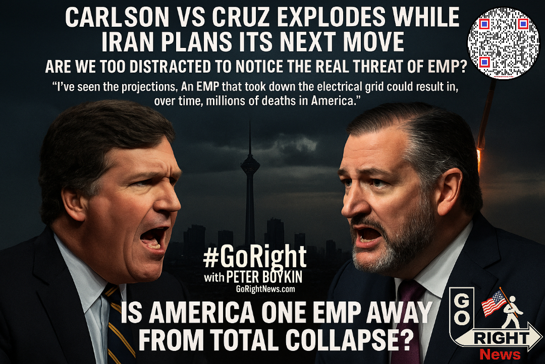 Carlson vs Cruz Explodes While Iran Plans Its Next Move:
Are We Too Distracted to Notice the Real Threat of EMP?